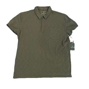 Mutual  Weave Men’s Polo Shirt XL Army Green